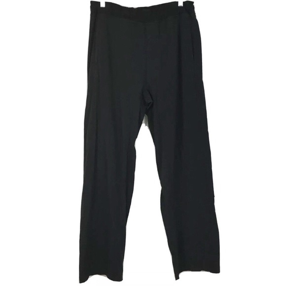 Lululemon Mens Black Stripe Studio Pant 30W 34L - Picture 1 of 10